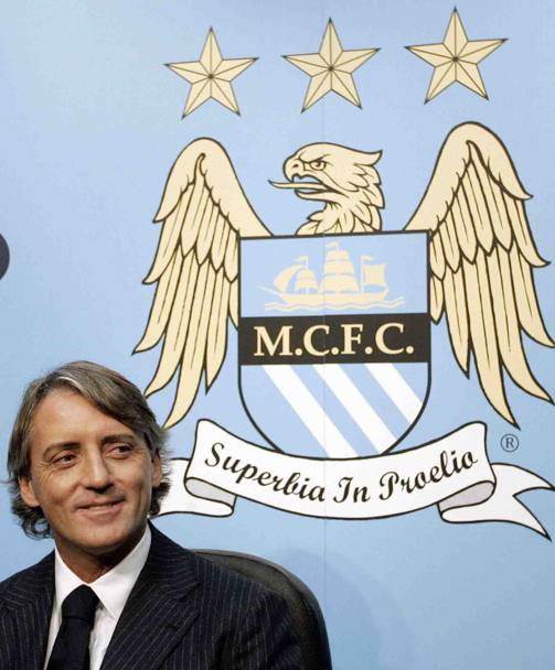 Nel dicembre 2009 esordisce all’estero come tecnico del Manchester City (Action Images)